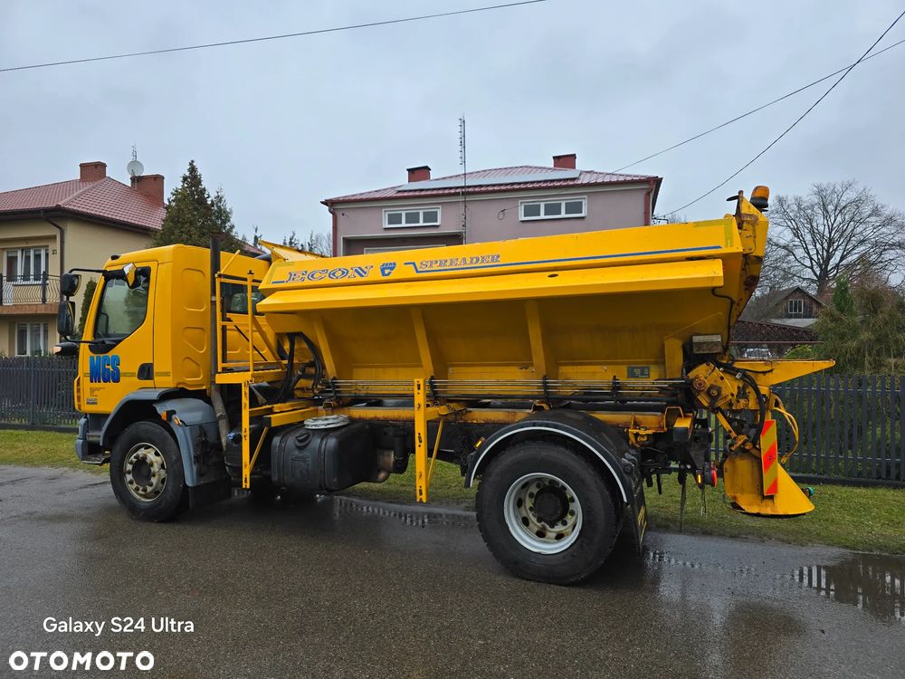 DAF LF 55 220 pługopiaskarka duże kola komunalny wywrotka hakowiec bramowiec - 26