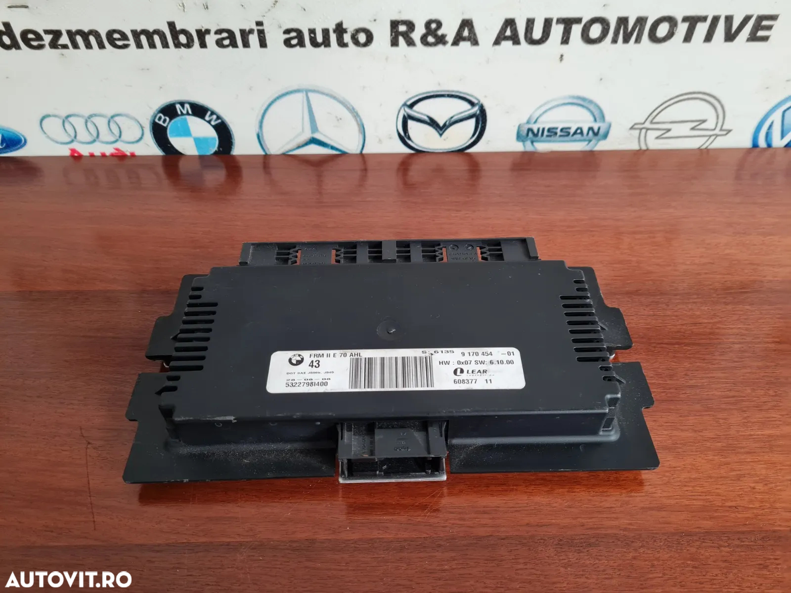 Modul Calculator Lumini Bmw X5 X6 E70 E71 Cod  - Dezmembrari Arad - 5