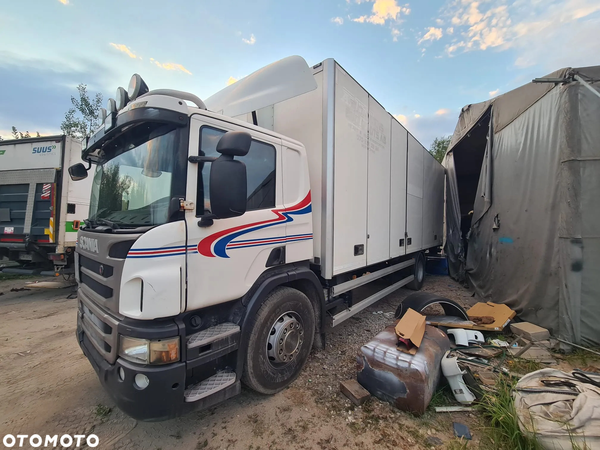 Scania P 230 280 320 EURO5 EURO6 OTWIERANY BOK 18 PALET - 3