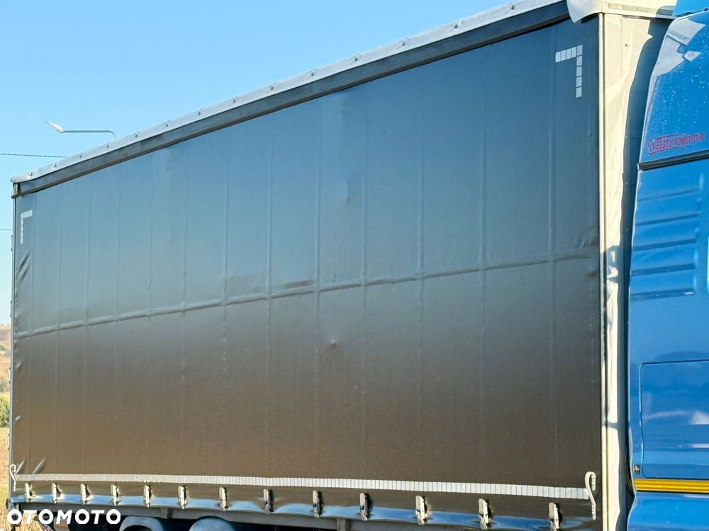 MAN TGX 26.420 / FIRANKA / WINDA / 23 EUROPALETY / 6x2 / AUTOMAT / EURO 6 / OŚ PODNOSZONA / DUŻA KABINA / 2019 ROK - 9