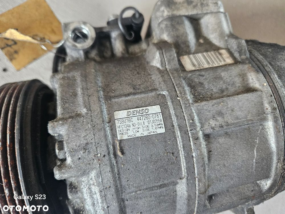 Sprężarka kompresor klimatyzacji BMW X3 E83 2,0 3,0 D 447260-0781 - 4