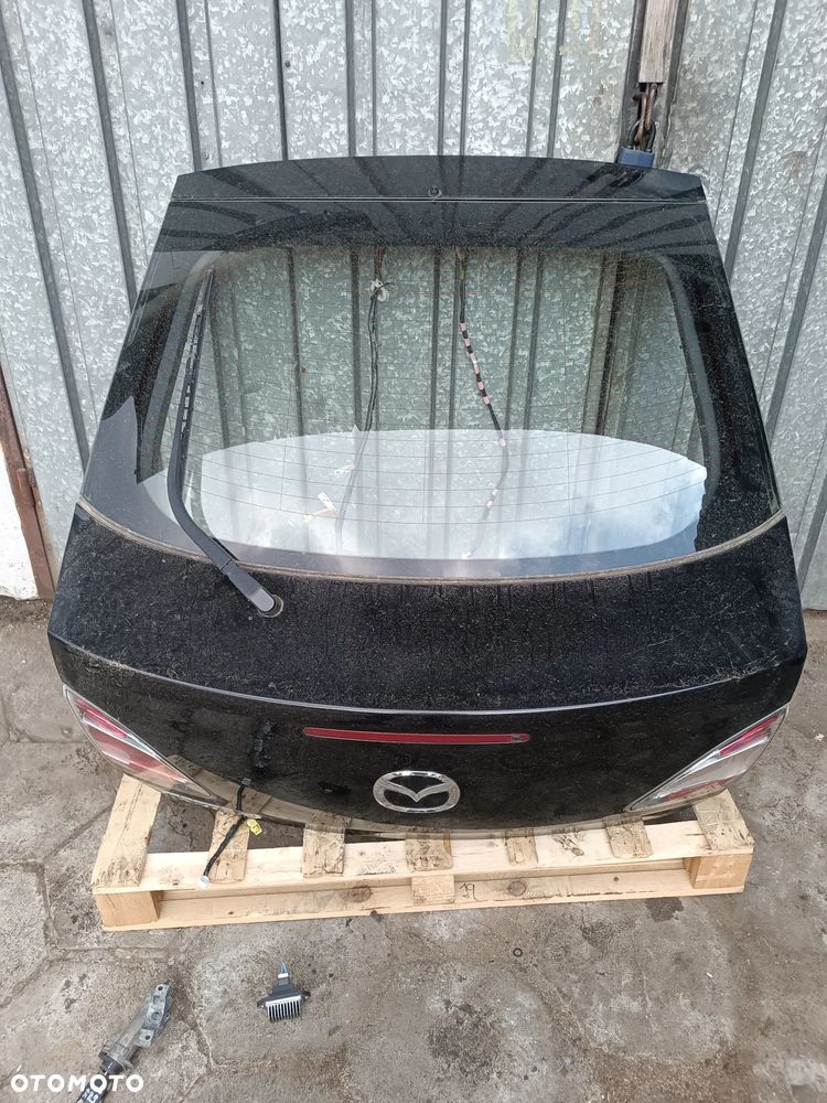 MAZDA 6 GH 2009R KOMPLETNA KLAPA BAGAŻNIKA CZARNA BN9RA - 1