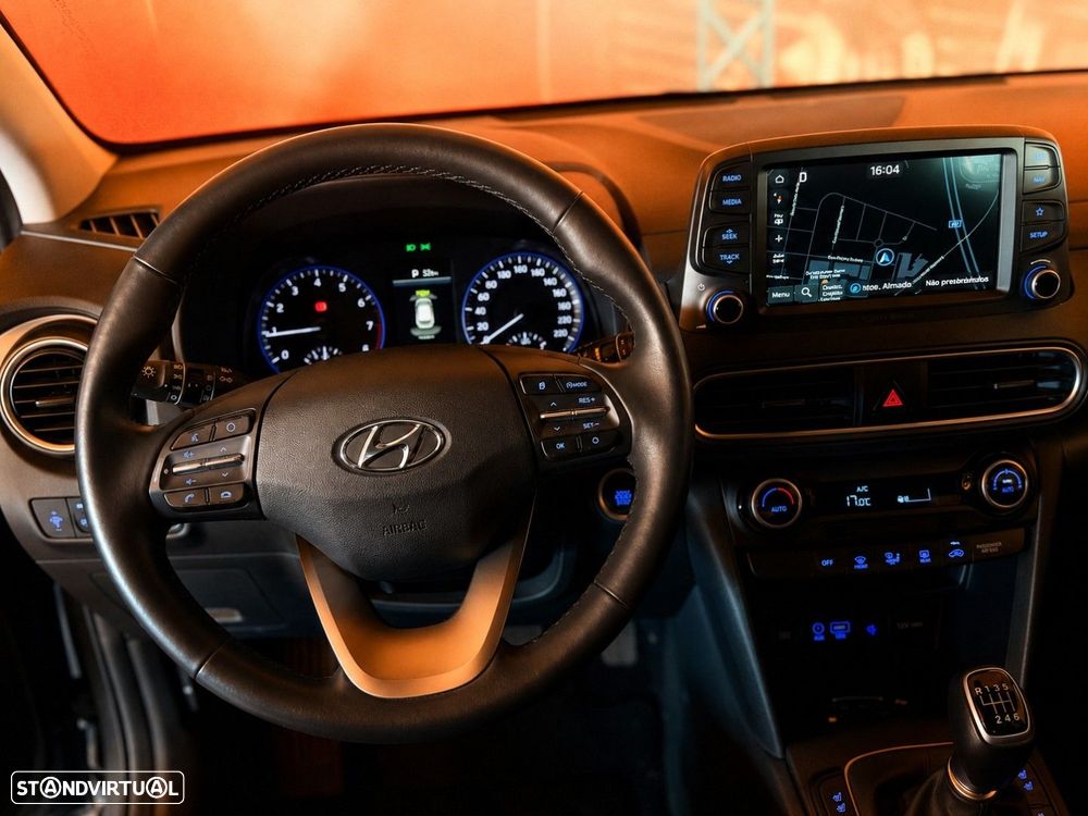 Hyundai Kauai 1.0 T-GDi Premium Pele/Tec Lima+Nav+Vision - 9