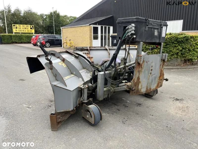 Pług do śniegu śnieżny regulowany V hydrauliczny elektryczny 24V Holms ciężarowy własna elektryka - 6