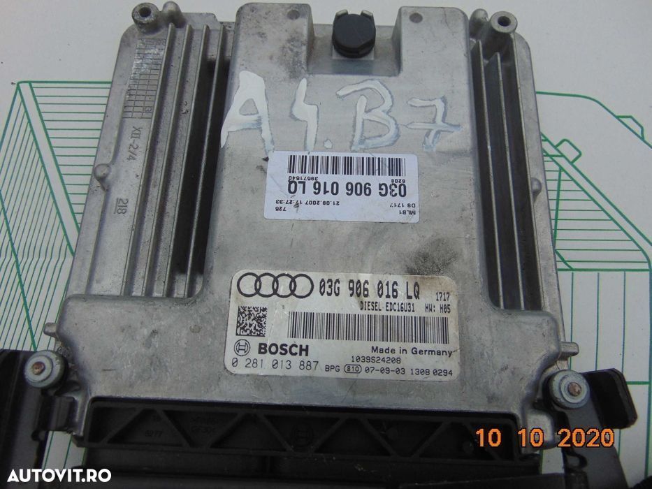 Calculator Audi a4 B7 2.0 ECU motor 2.0 diesel dezmembrez Audi - 1