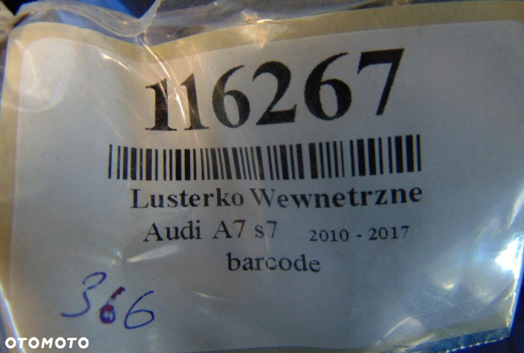 AUDI A7 S7 LUSTERKO WEWNĘTRZNE - 5