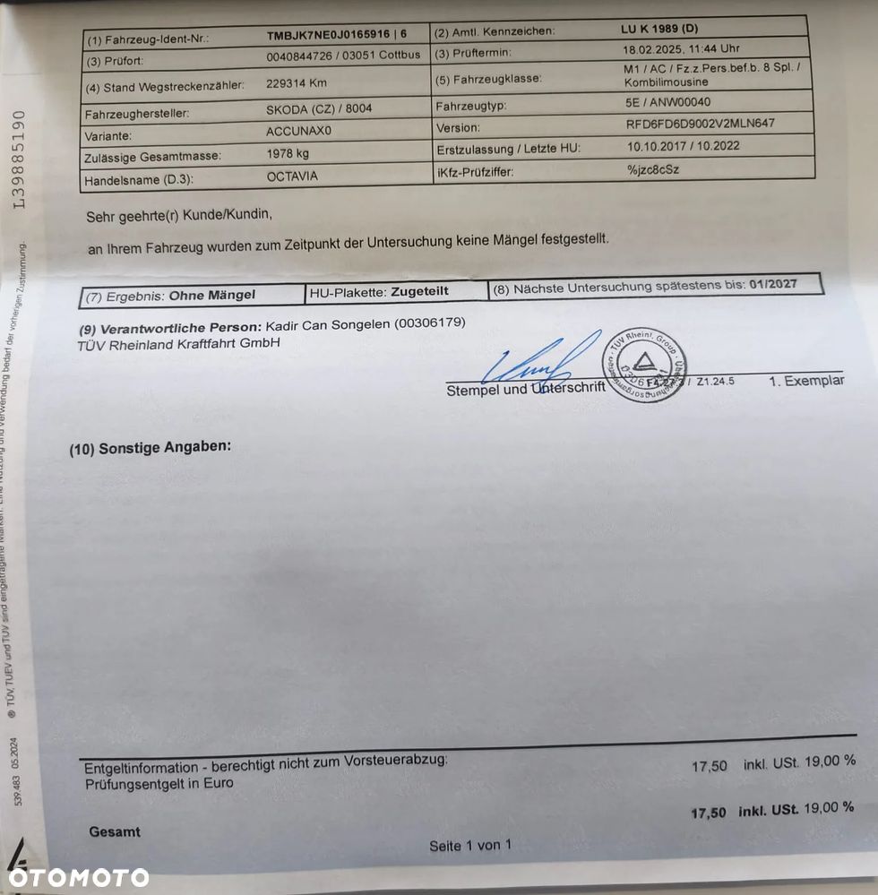Skoda Octavia 2.0 TDI DSG RS - 40