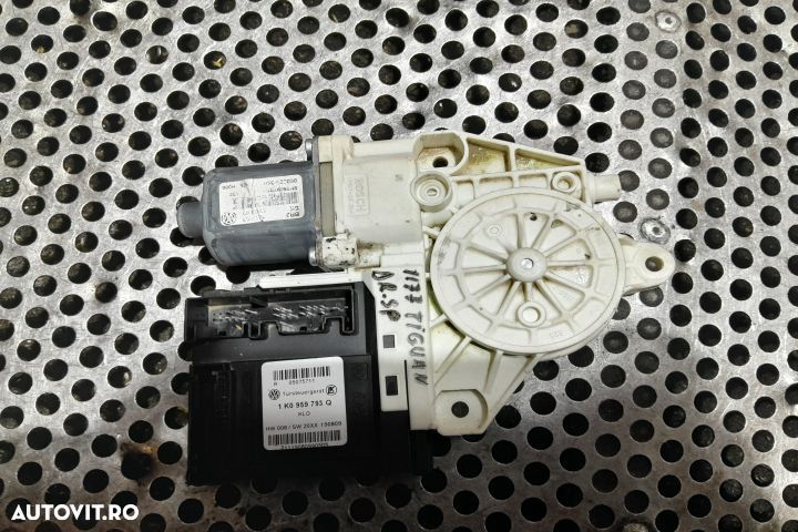 Motoras macara geam spate dreapta 1K0959793Q / 5N0959701 / 0130822467 - 1