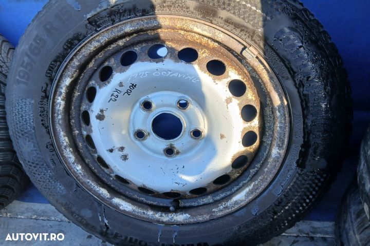 Jante tabla cu anvelope 15 - set 195/65 R15 KBA43816 195/65 R15 KBA43 - 5