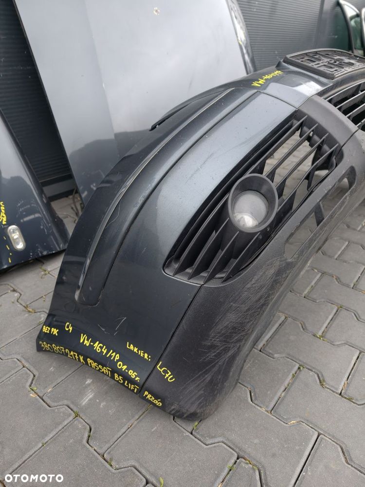 PASSAT B5 LIFT MASKA KLAPA ZDERZAK ATRAPA PODSZYBIE - 20