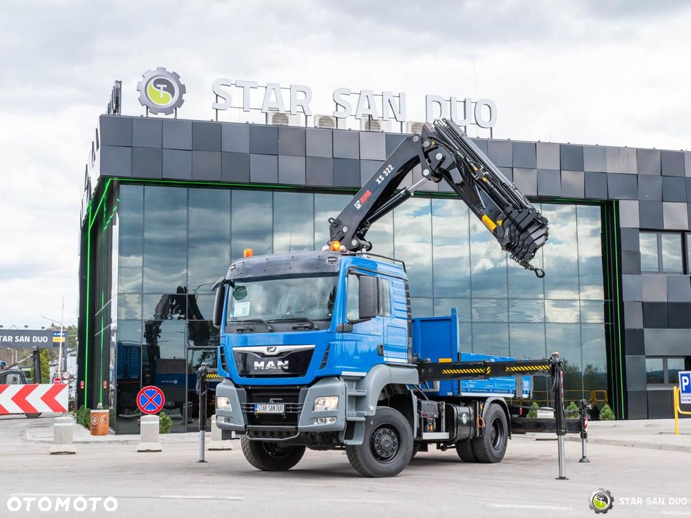 MAN TGS 18.460 4x4 HIAB 322 E-6 HIPRO HDS Żuraw - 7