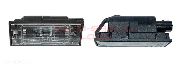 LAMPKA OŚWIETLENIA TABLICY REJESTRACYJNEJ MASTER NV400 MOVANO 10- - 1