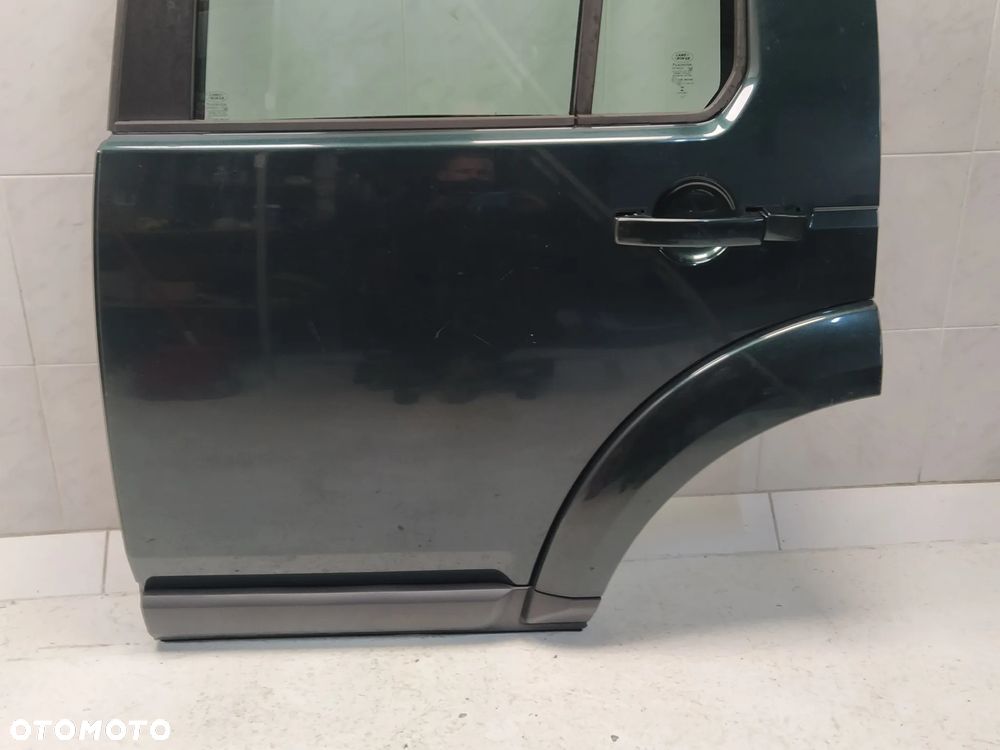 LAND ROVER DISCOVERY IV L319 DRZWI LEWY TYŁ TYLNE SZYBA LOGOWANA KLAMKA ORYGINAŁ - 4