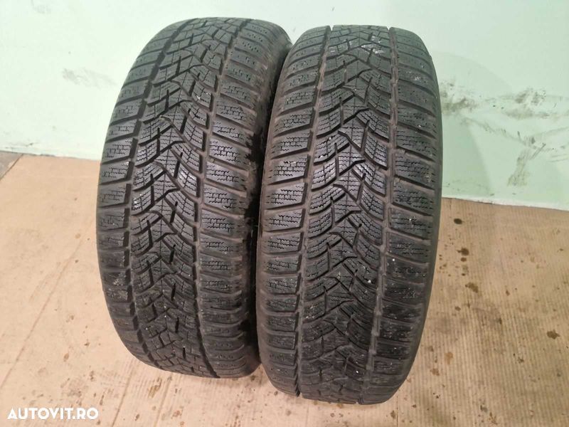 2 Dunlop R16 195/55/ Anvelope de iarnă DOT3417 - 3