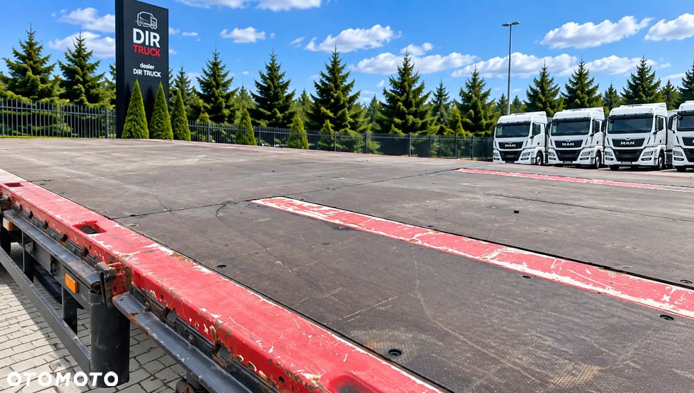 Wielton NS3K NACZEPA CIĘŻAROWA PLATFORMA, OSIE SAF- TARCZA, Mocna Podłoga, 2014 rok - 8