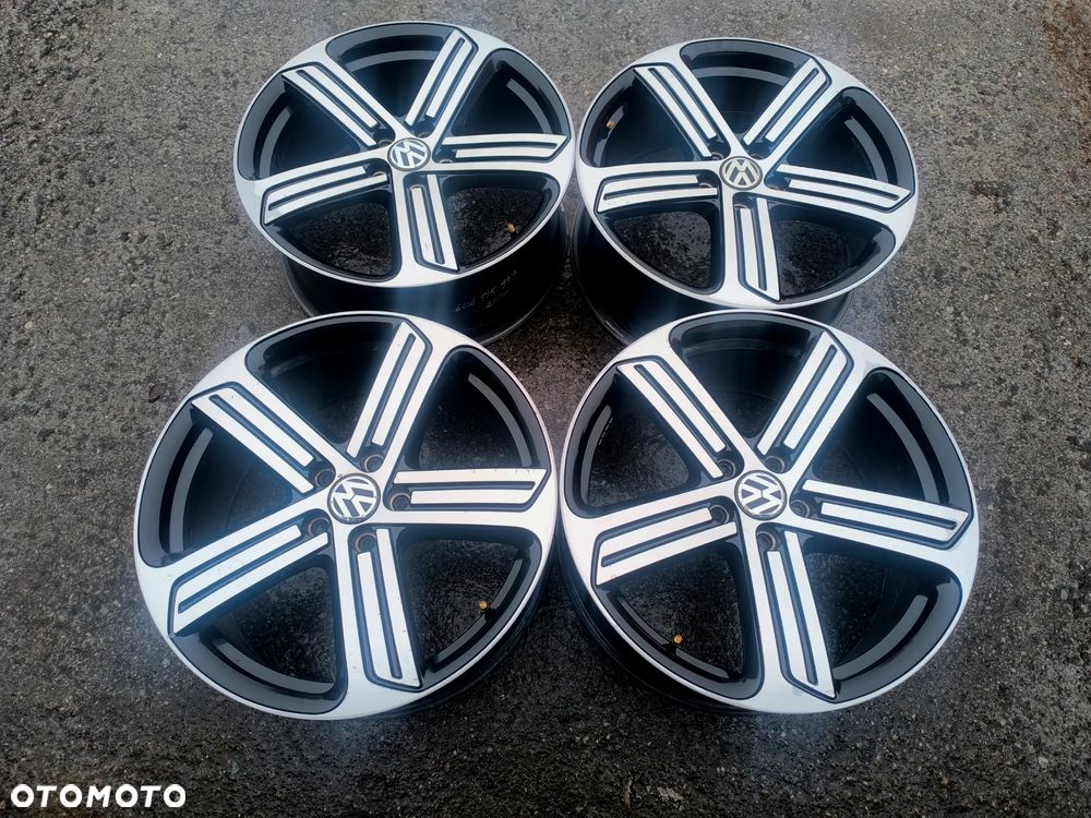 5x112 Felgi Aluminiowe Alufelgi 19 Koła VW R LINE GTI GTD GOLF 5 6 7 8 V VI VII VIII 5G0 CADDY JETTA TOURAN PASSAT SKODA OCTAVIA SUPERB SEAT LEON CUPRA AUDI A3 8P 8V Legnica ALU-RAD - 1