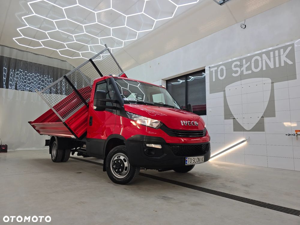 Iveco DAILY 50C15 2 Tyś km WYWROTKA 3 STRONNA ROMCAR BLOKADA MOSTU SALON POLSKA STAN NOWY NOWY NOWY - 2