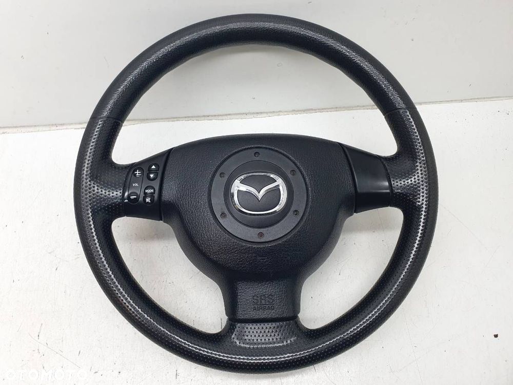 KIEROWNICA PODUSZKA SKÓRA MULTIFUNKCJA MAZDA 2 DY EUROPA - 1