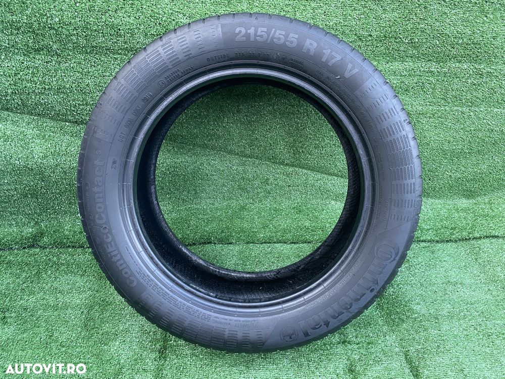 Set 4 anvelope vara 215 55 17 Continental ContiEcoContact 5  3,5-4 mm - 2