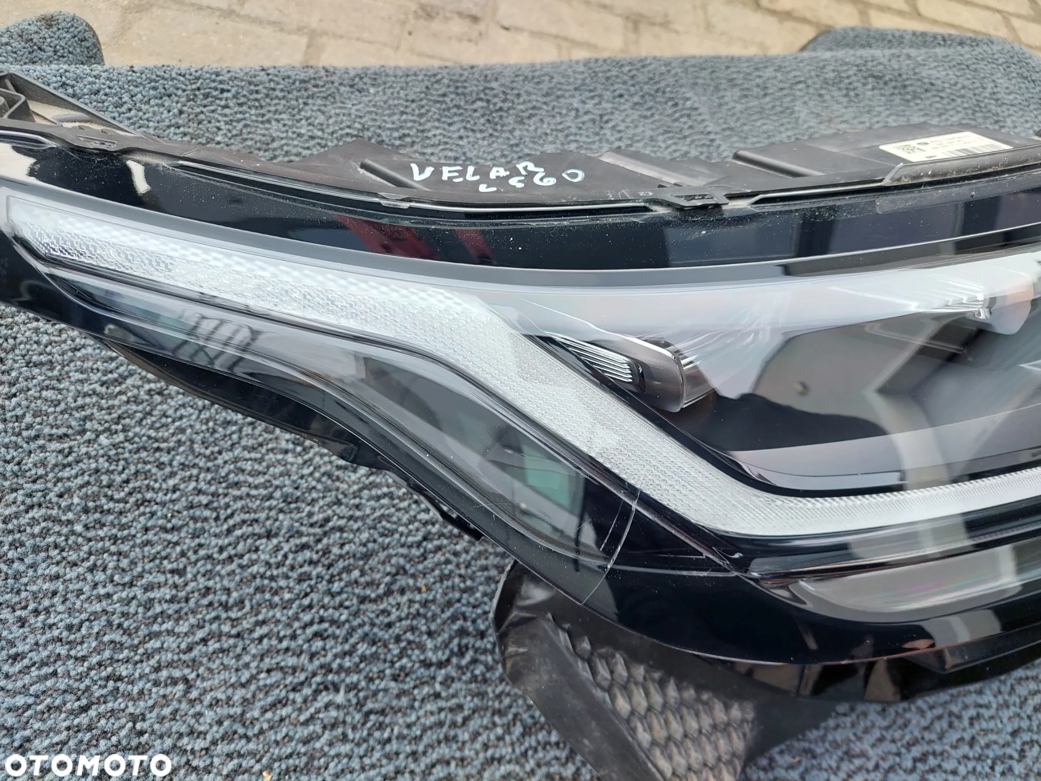 LAND ROVER VELAR LASER L560 FULL LED LAMPA PRAWY PRZÓD J8A2 13W029 - 3