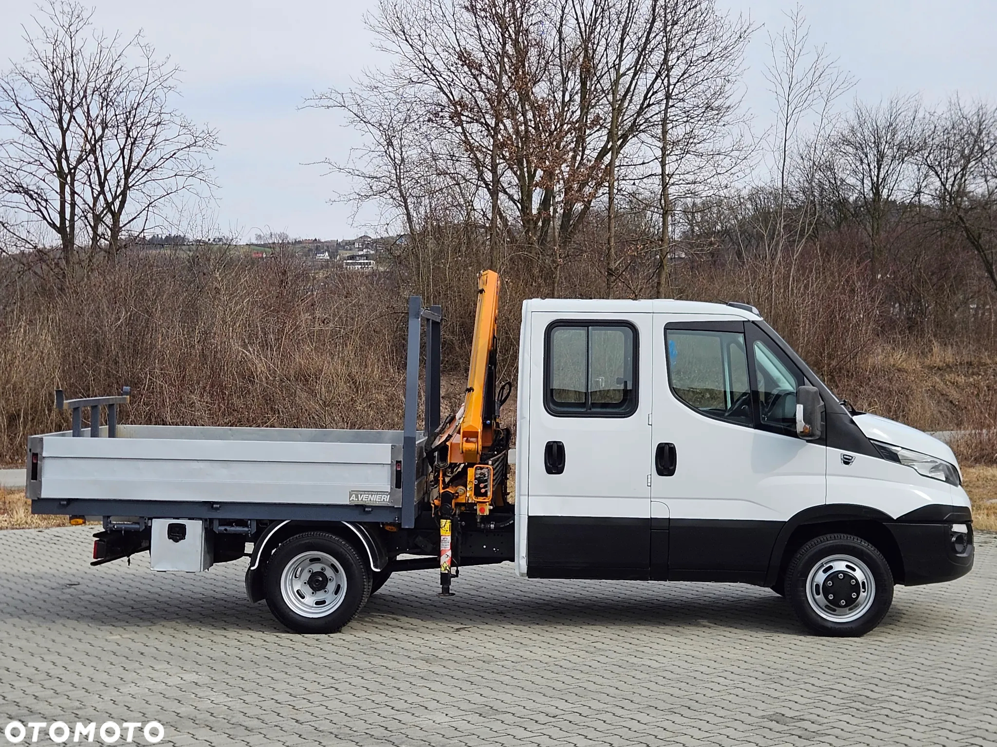 Iveco Daily 35c-15 Doka/Dubel Kabina Skrzynia 2.55M+HDS 9.5 M Effer 28/3S ! Klima ! 3.0 HPI *150 Km ! - 13