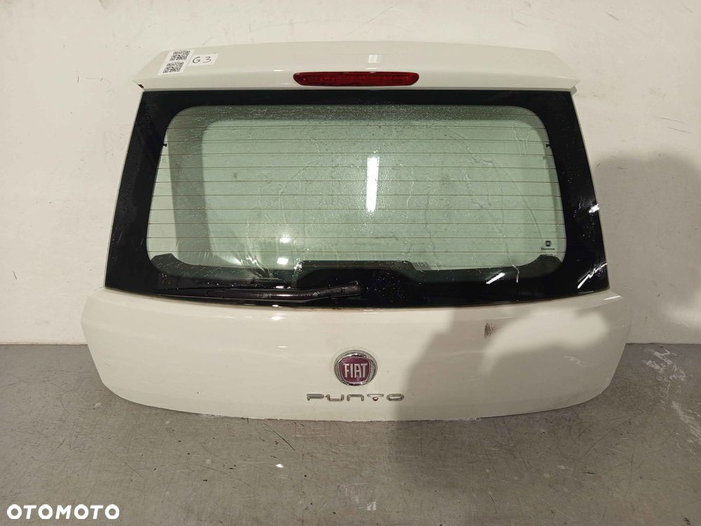 + KLAPA TYŁ TYLNA BAGAŻNIKA DO FIAT GRANDE PUNTO EVO 296/A BIAŁA - 1