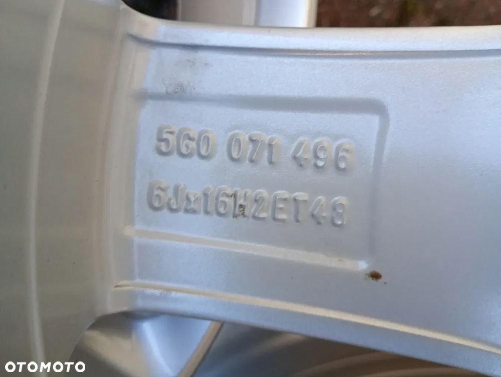 Alufelgi VW 16 cali Golf Touran 5x112 ET48 - 11