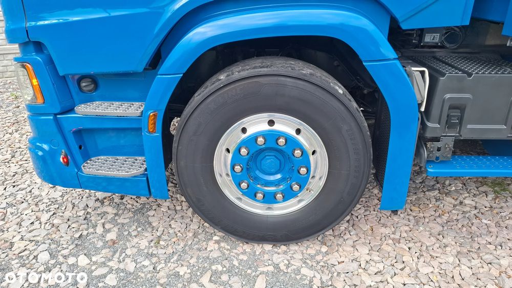 Scania ''S''  G 450* 6x2*+DŻWIG KRAN HDS ATLAS 206.3VE  WYSÓW 11,2m * Sterowanie Radiowe* ROTATOR* CHWYTAK do PALET* Skrzynia 6.8m* 298000km - JAK NOWA* z NIEMIEC - 31