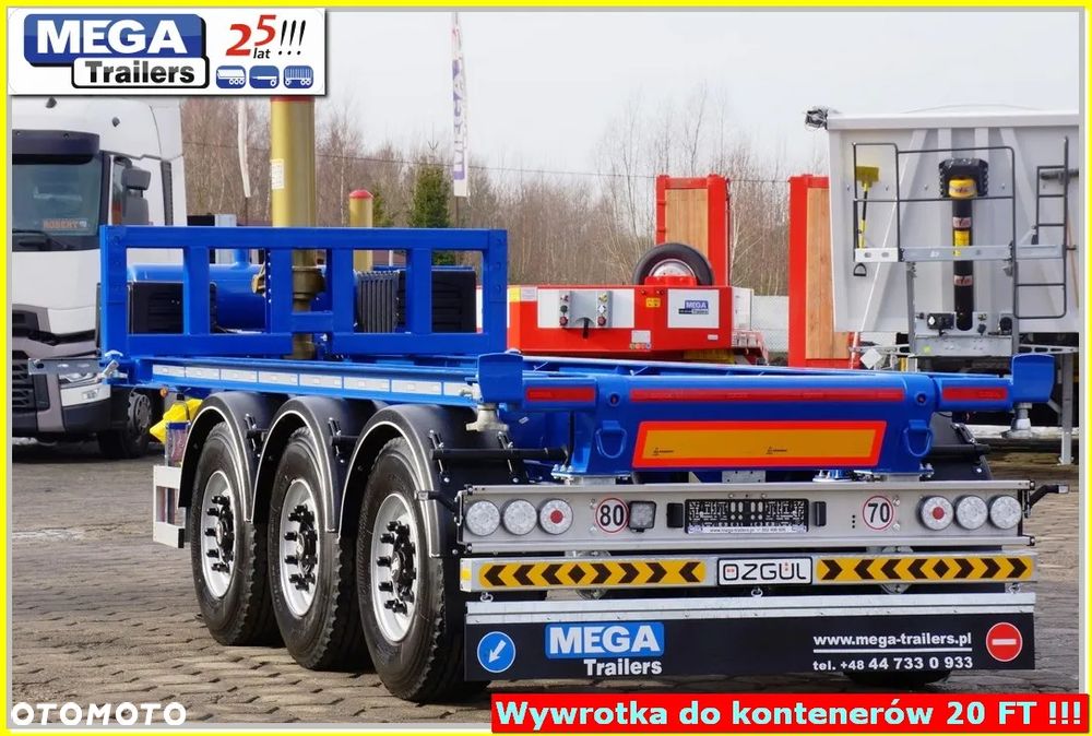 Inny 33m³ / 20 Ft kontenery wywrotki naczepy z ADR EX3 - MEGA Trailers !!! - 11