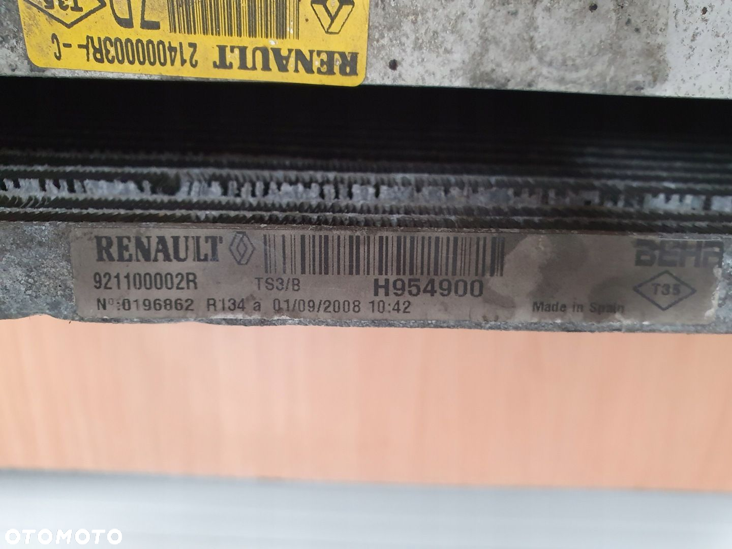 CHŁODNICE WENTYLATOR KOMPLET LAGUNA III 2.0 DCI - 8