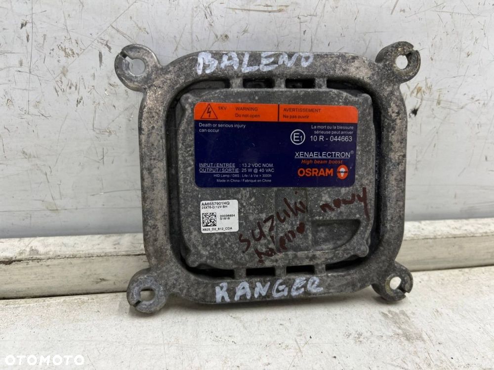 Przetwornica Ford Ranger V Suzuki Baleno II 11r.- moduł Osram sterownik świateł reflektora ksenonu - 1