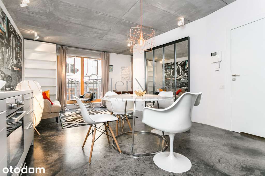 Designerski apartament w Browarze Lubicz