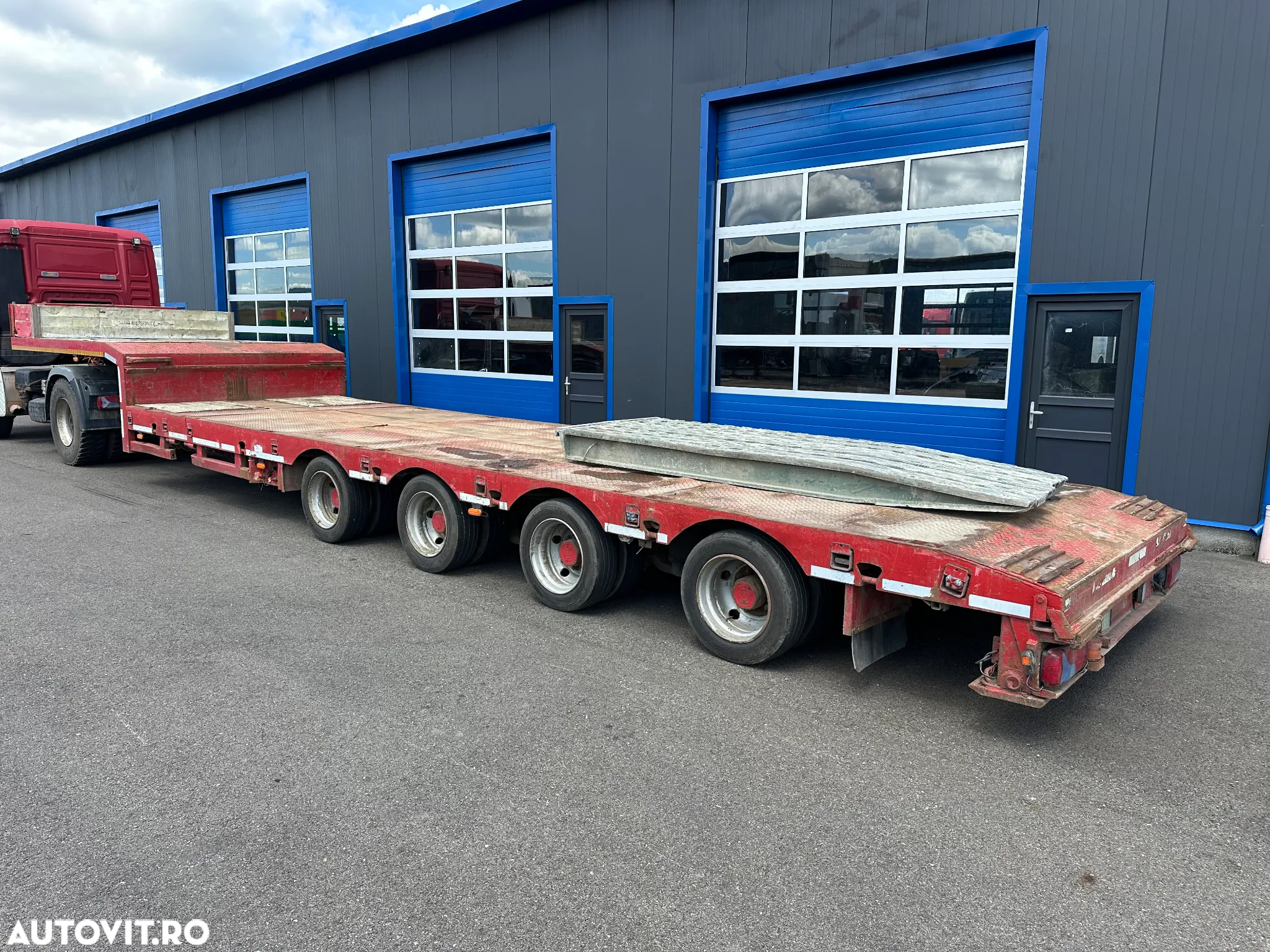 ES-GE •	Trailer ES-GE 4SOU-25-28.2N / Extensibil 19.5m  / Axa Viratoare / Axa Portanta - 5