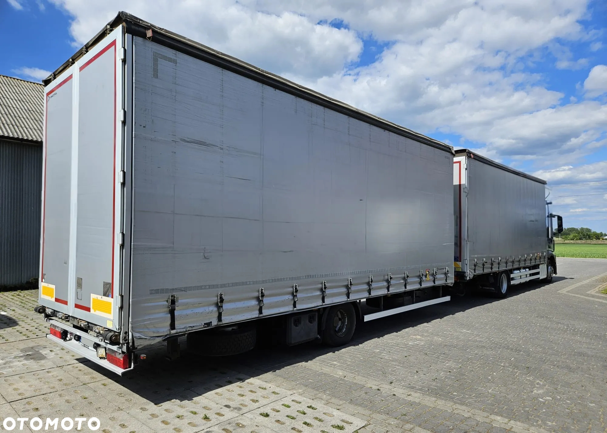 Mercedes-Benz ACTROS 1833 / ZESTAW TANDEM PRZESTRZENNY 120 M3 / 2018 R / GNIOTPOL / EURO 6 - 4