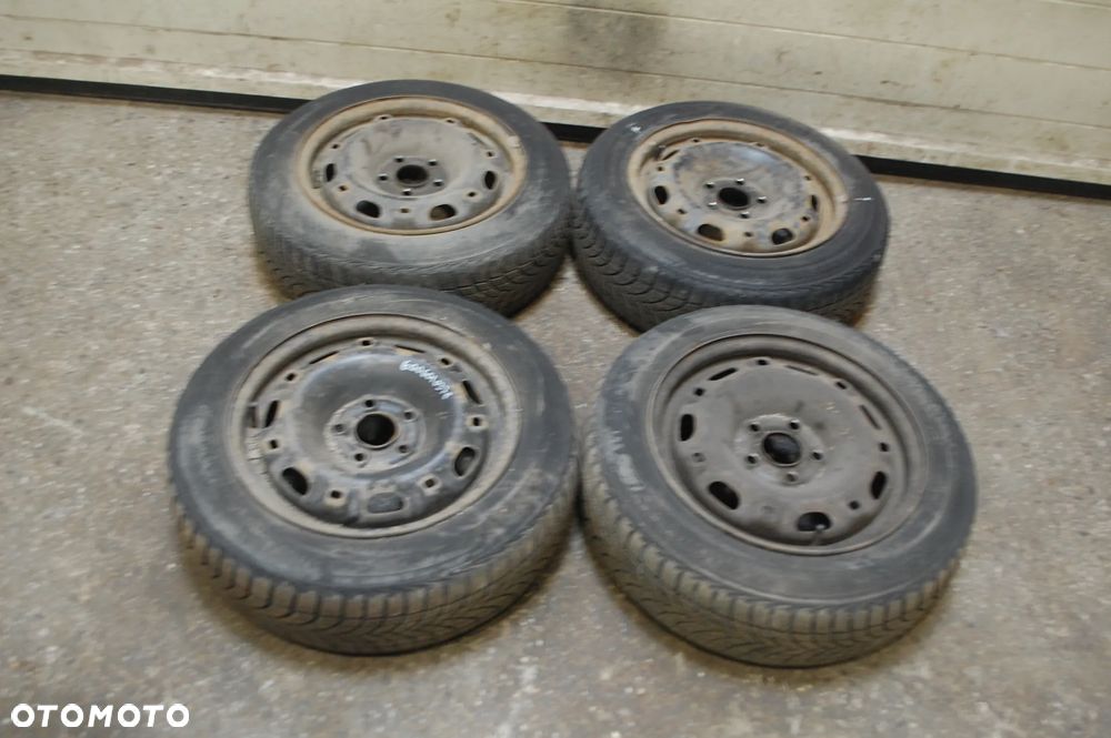 FELGI STALOWE Z OPONAMI ZIMOWYMI 6Q0601027P 5X100 ET43 6J 185/65R14 165/65R14 KLEBER VW FOX SEAT SKODA - 8