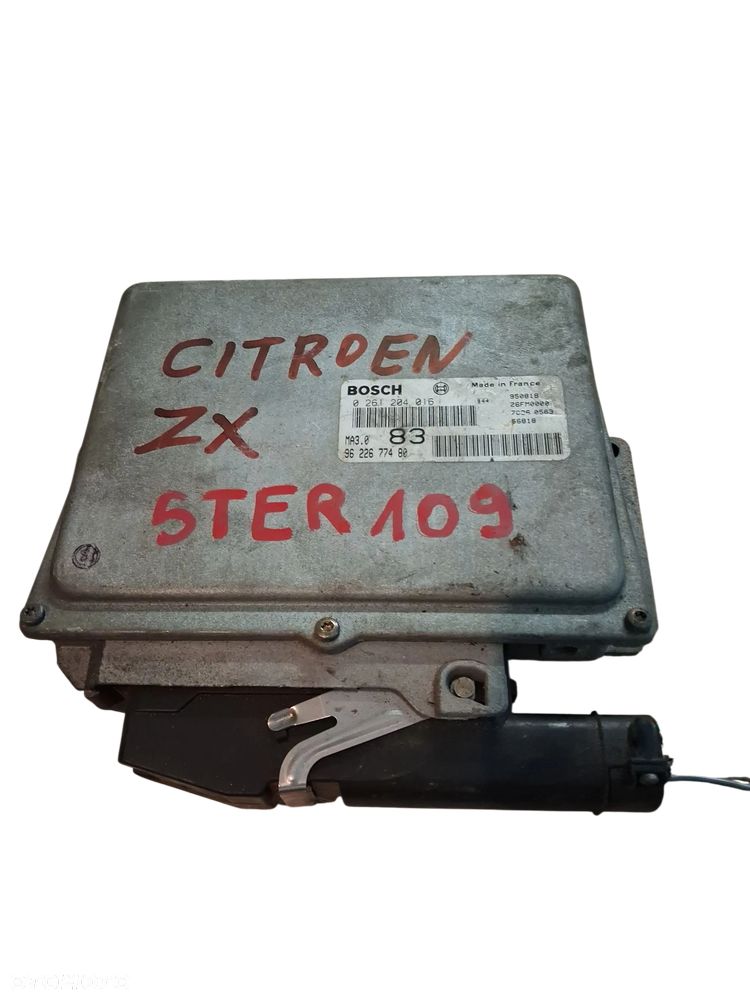 Sterownik KOMPUTER SILNIKA ECU PEUGEOT CITROEN 9622677480 - 1