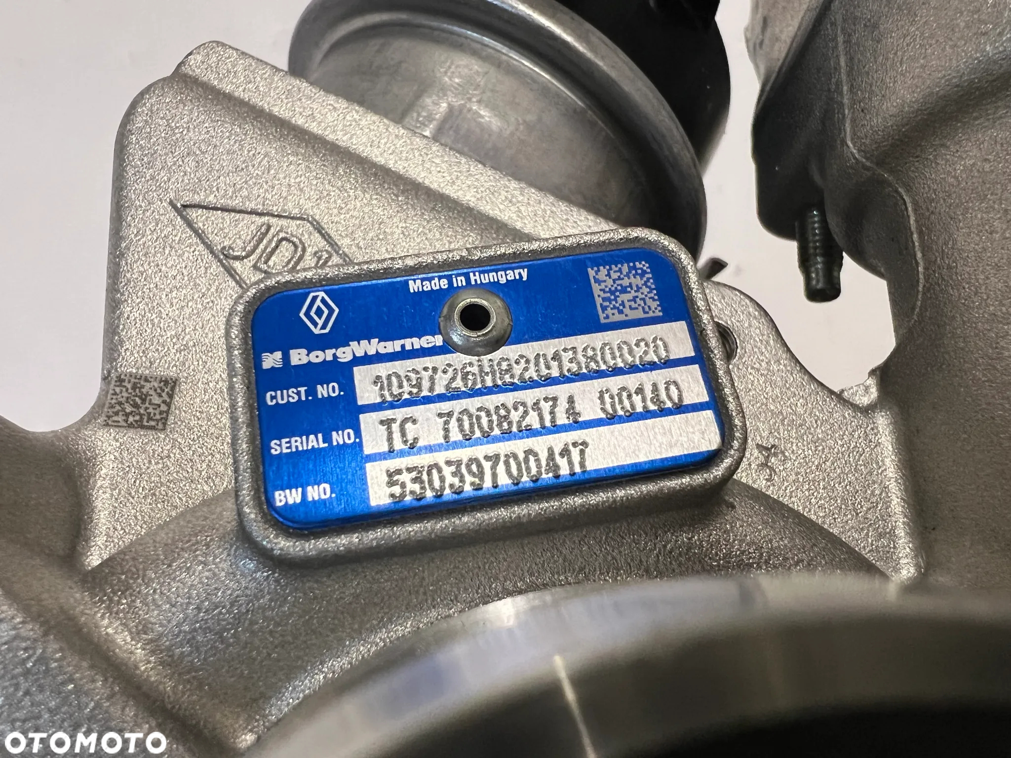 Master Movano NV400 2,3 DCi turbina 53039700417 144109159R 95523204 95523206 144109726R nowa - 7