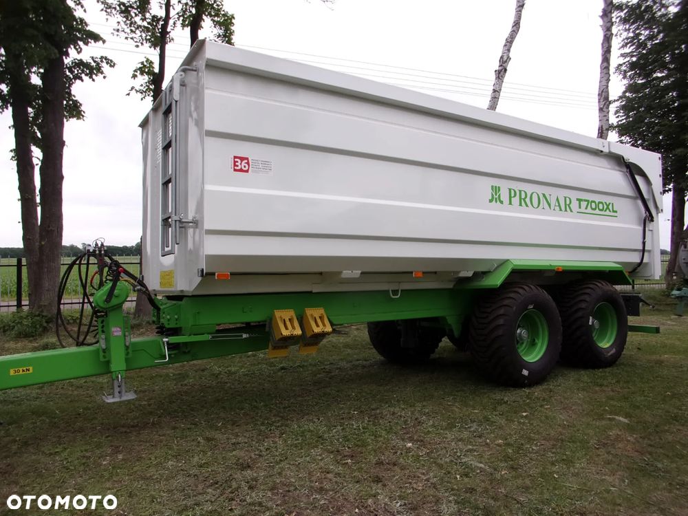 Pronar Przyczepa skorupowa PRONAR T-700XL -14.7t; T-679M -12t, tandem, (za dopłatą - nadstawy, plandeka, oś skrętna) - 1
