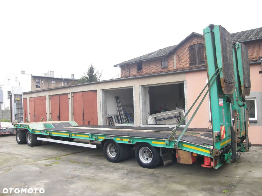 Goldhofer TU4 2010 długa 4 osiowa przyczepa niskopodwoziowa z Niemiec - 3