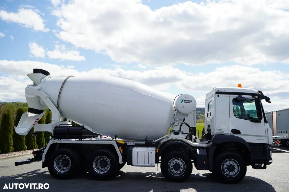 Mercedes-Benz AROCS 3540 / POMPĂ 9M3 / 8x4 / BETONĂ / AUTOMATĂ / SCHWING STETTER / 100% PNEURI / CAMERA - 7