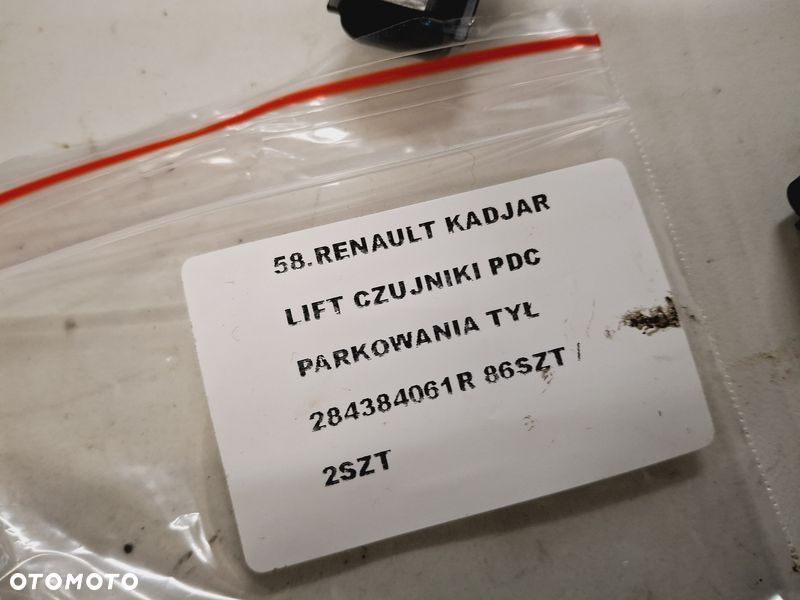 renault kadjar megane iv 4 czujnik pdc parkowania 284384061r - 5