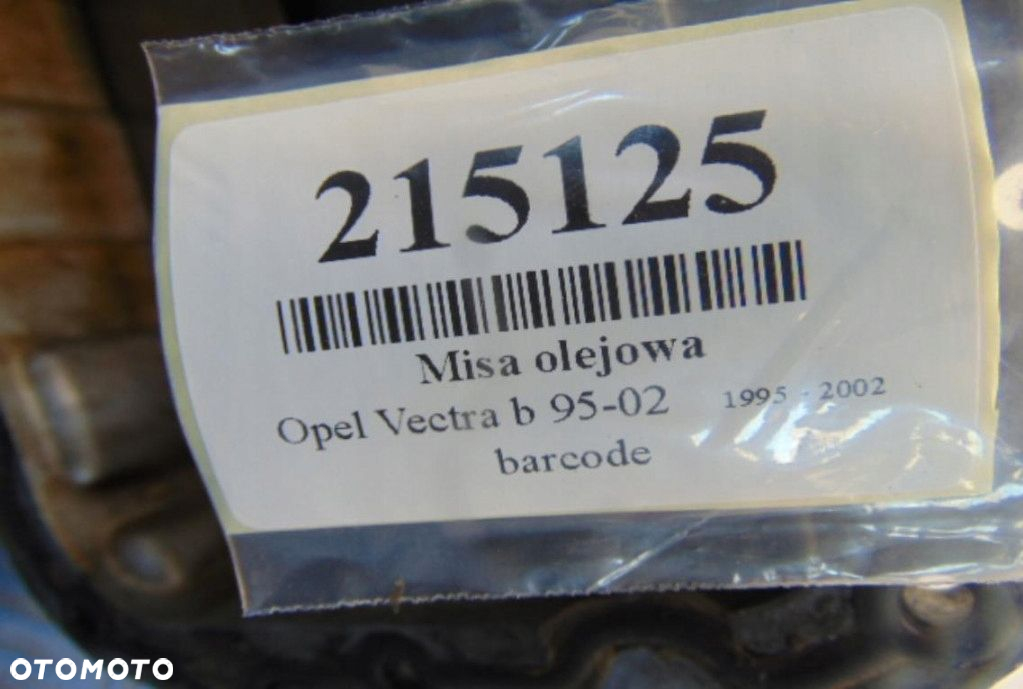 OPEL VECTRA B 1.6B 16V MISKA OLEJOWA R90400134 - 8