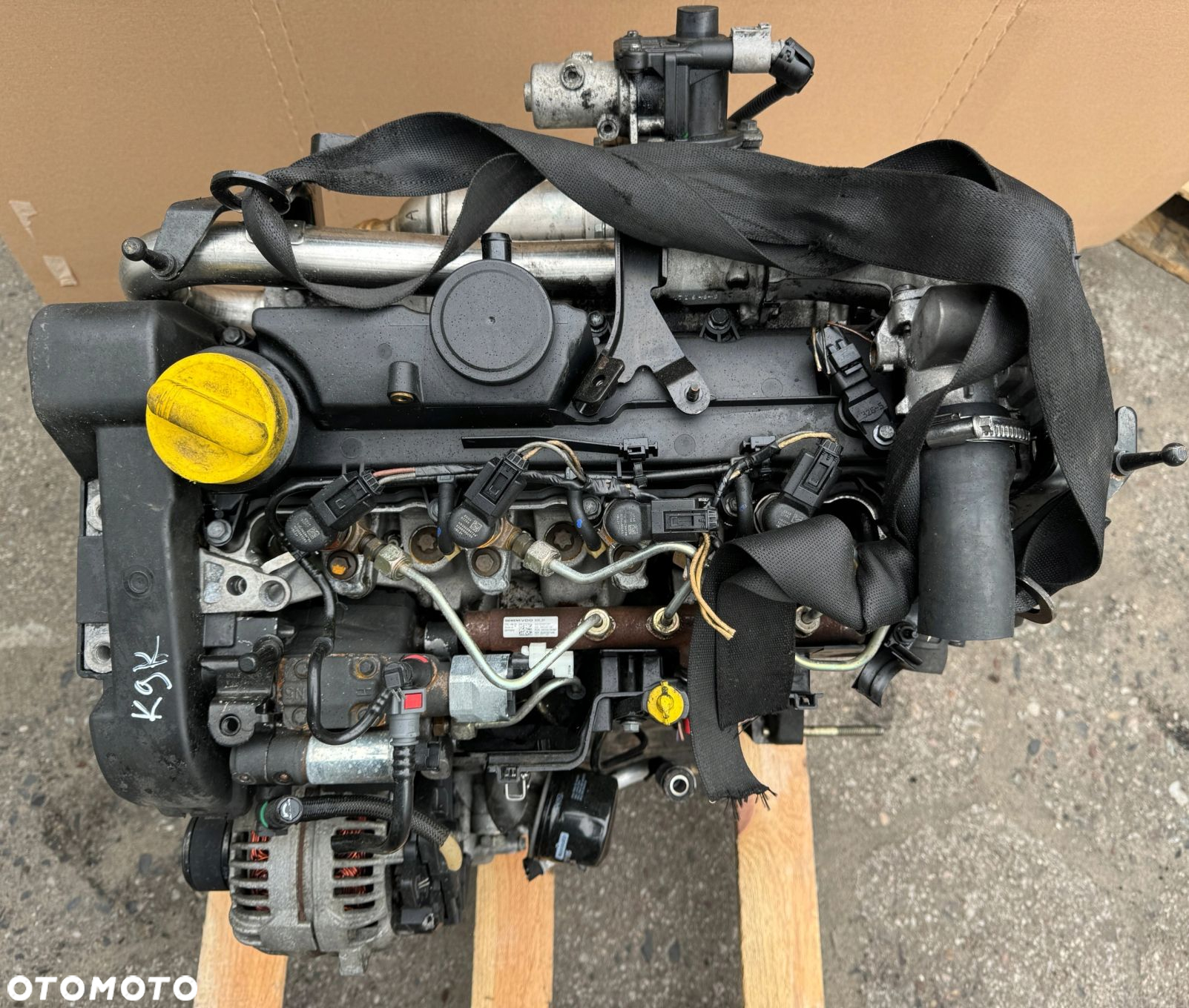 SILNIK KOMPLETNY RENAULT SCENIC 1.5 DCI 103KM K9K CLIO MEGANE KANGOO MODUS - 2