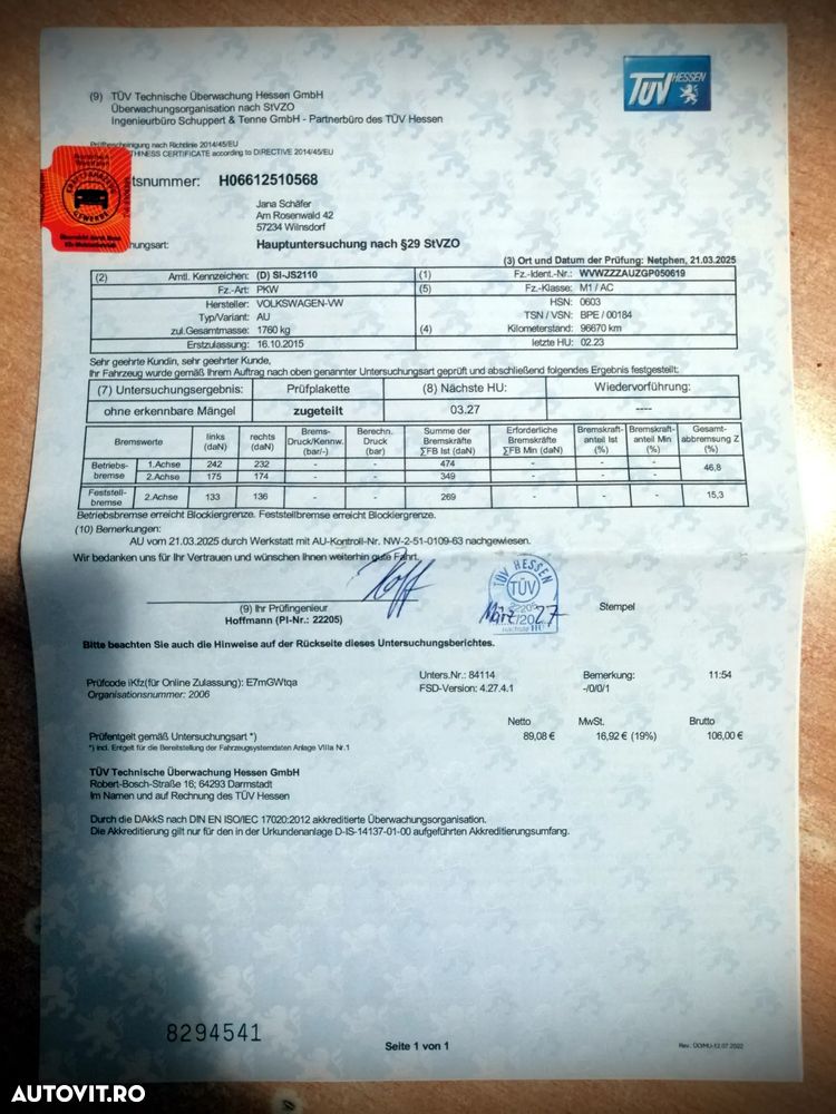 Volkswagen Golf 1.2 TSI BlueMotion Technology Lounge - 15