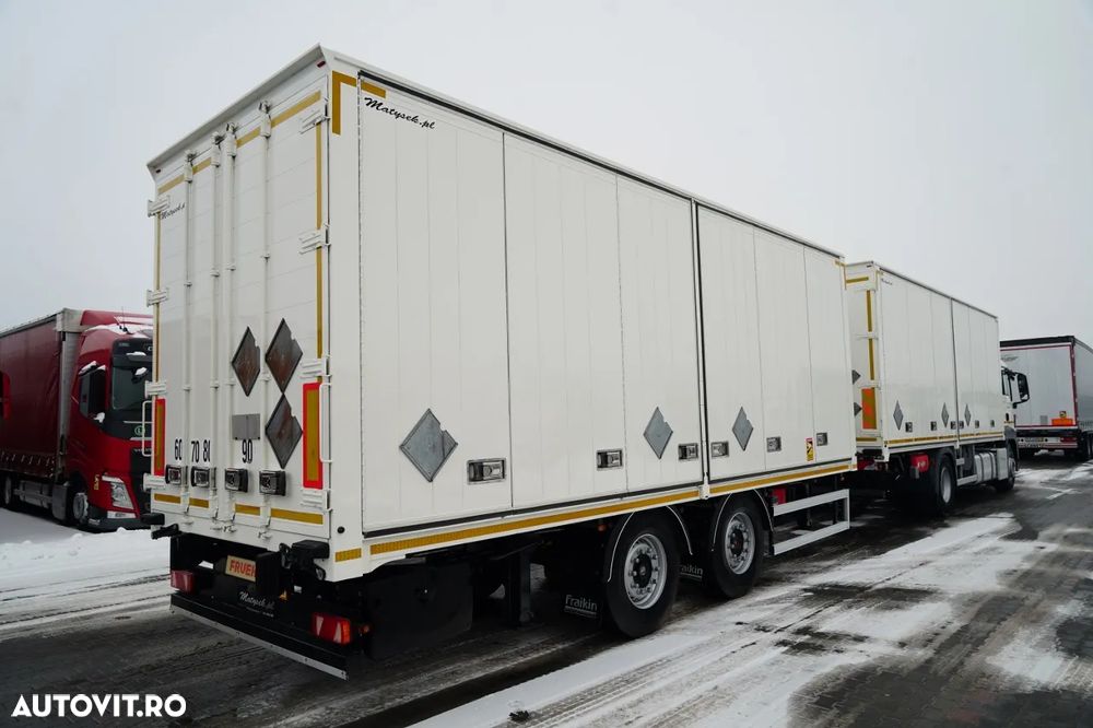 MAN TGS 18.440 / SET TANDEM / ADR COMPLET / LA OX EXI EXII FL / LATERALĂ CU DESCHIDERE / PENTRU TRANSPORT EXPLOSIVI / - 3