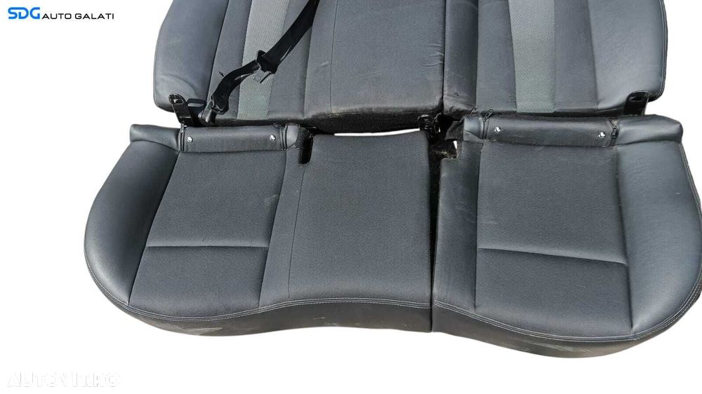 Interior Semipiele Semi Piele Alcantara Scaun Scaune Fata Stanga Dreapta si Bancheta cu Spatar Renault Megane 3 Hatchback 2008 - 2015 [M8292] - 6