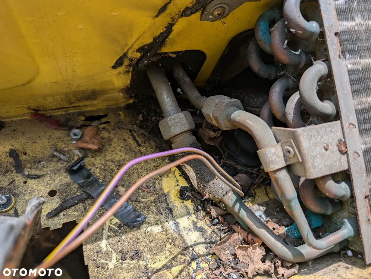 Zestaw oryginalnej klimatyzacji Mercedes Vario kompresor instalcja skraplacz przowody sterowanie nagrzewnica - 6