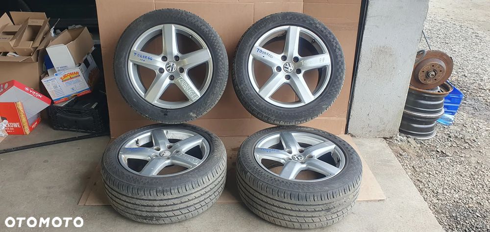 Alufelgi BBS z oponami 5x130 9J ET60 275/45 R19 VW Touareg 7L6601025R - 1