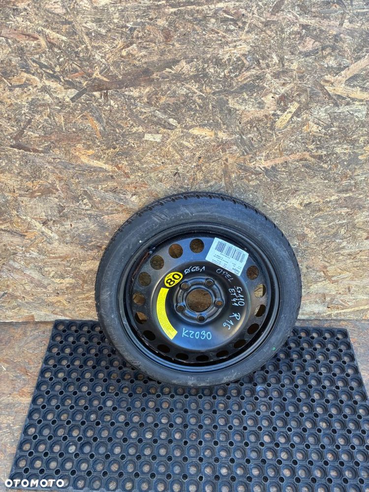 OPEL 5X110 ET41  R16 115/70 R16  KOŁO DOJAZDOWE 4.00BTX16H2 - 1