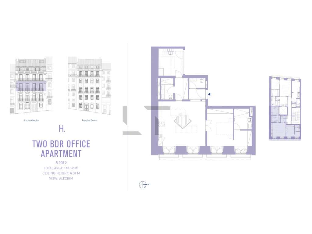 Apartamento Premium T2 no Prime Chiado (Rua do Alecrim), Lisboa - Grande imagem: 2/6